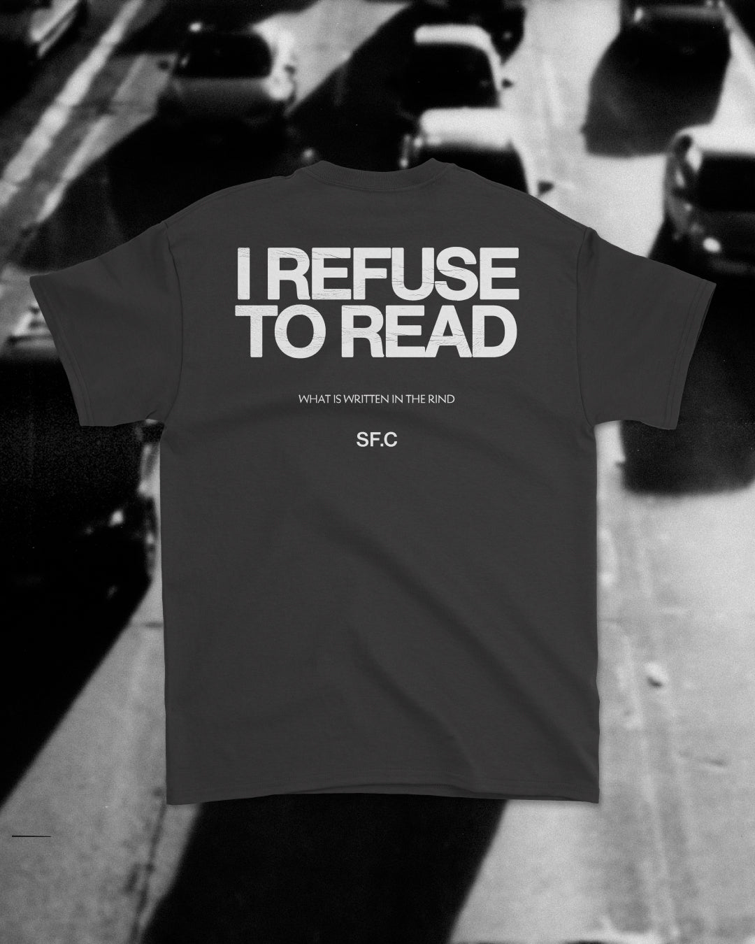 Black Short Sleeve (Refuse To Read)